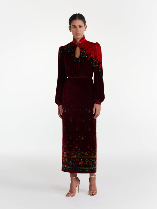 Saloni Domino Dress In Budapest Trail