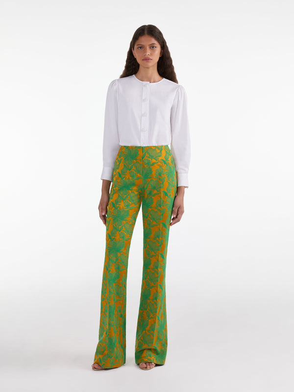 Saloni Flute B Trouser In Raja