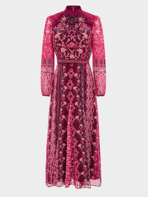 saloni Jacqui B Dress in Cornice Flora