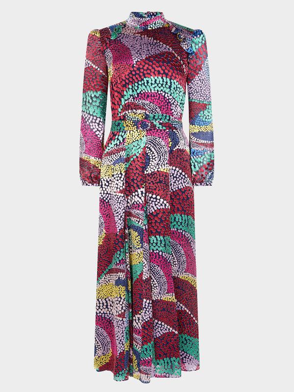 saloni Jacqui B Dress in Jangle