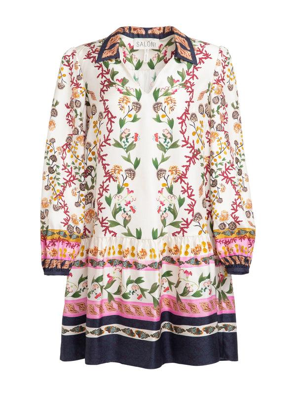 saloni Jas Dress in Sea Fauna