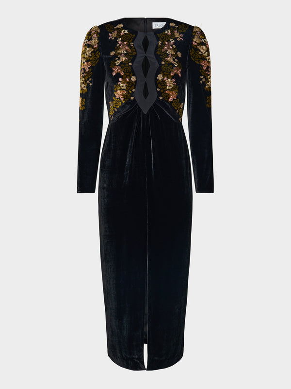 saloni Jinx C Dress in Rosaura