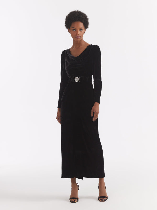 Saloni Jinx E Dress In Black