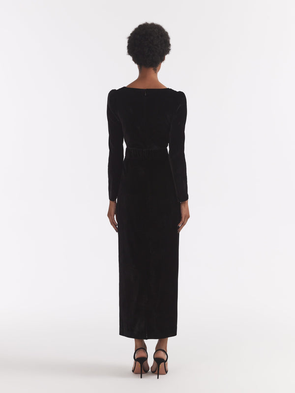 Saloni Jinx E Dress In Black