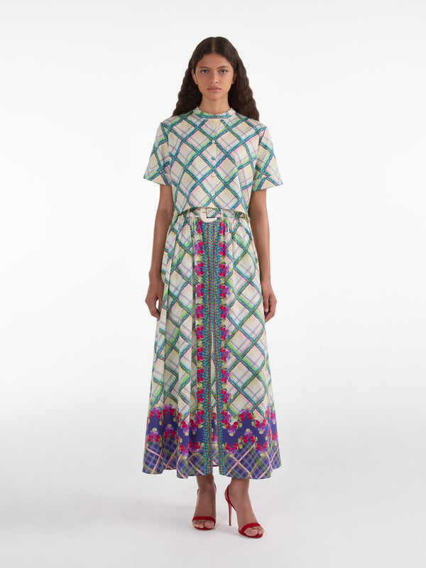 Saloni Jude B Shirt In Compass Check