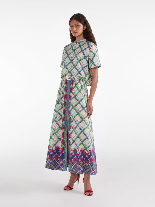 Saloni Jude B Shirt In Compass Check