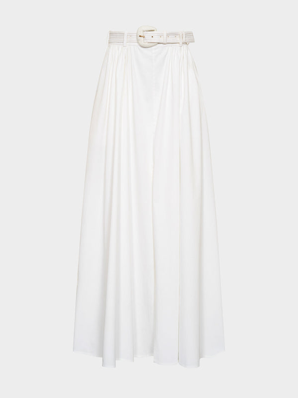 saloni Judi Skirt in White