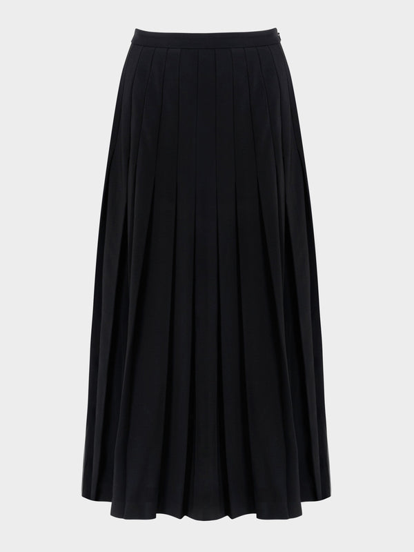 saloni Kilt B Skirt in Black