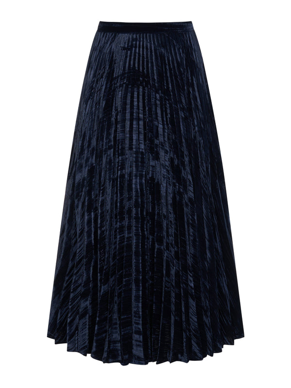 saloni Kim Skirt in Dark Navy