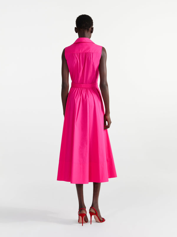 Saloni Kirat Dress In Honeysuckle Pink