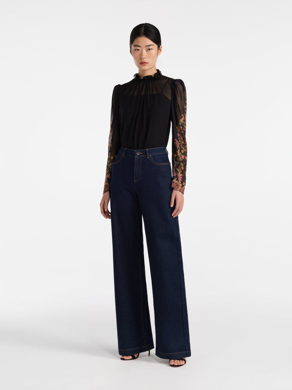 Saloni Mel B Top In Boteh Bloom