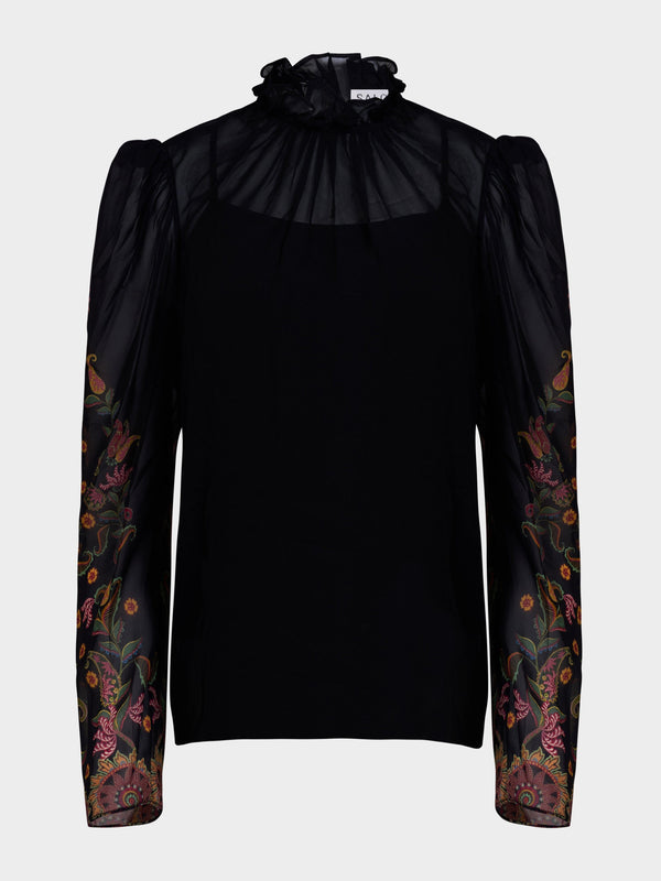 saloni Mel B Top in Boteh Bloom