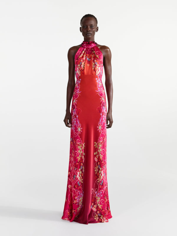 Saloni Michelle Dress In Piazza Ombre