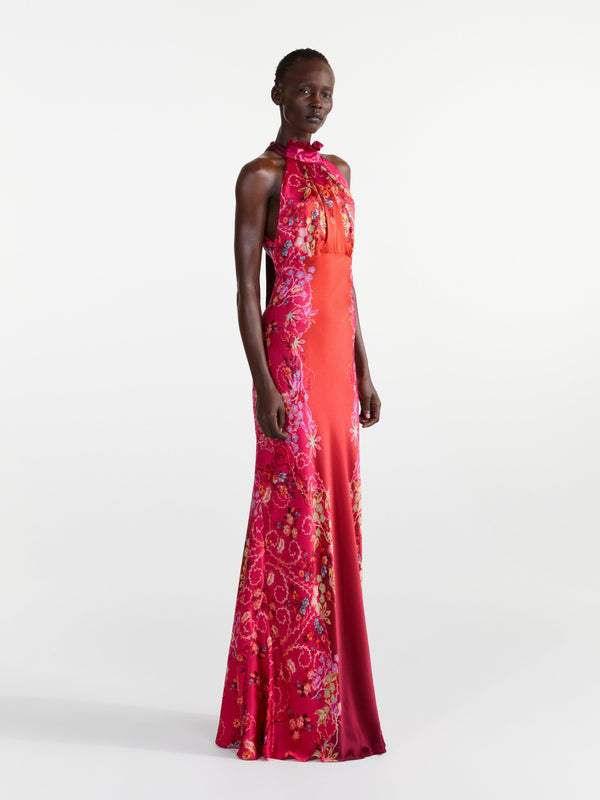 Saloni Michelle Dress In Piazza Ombre