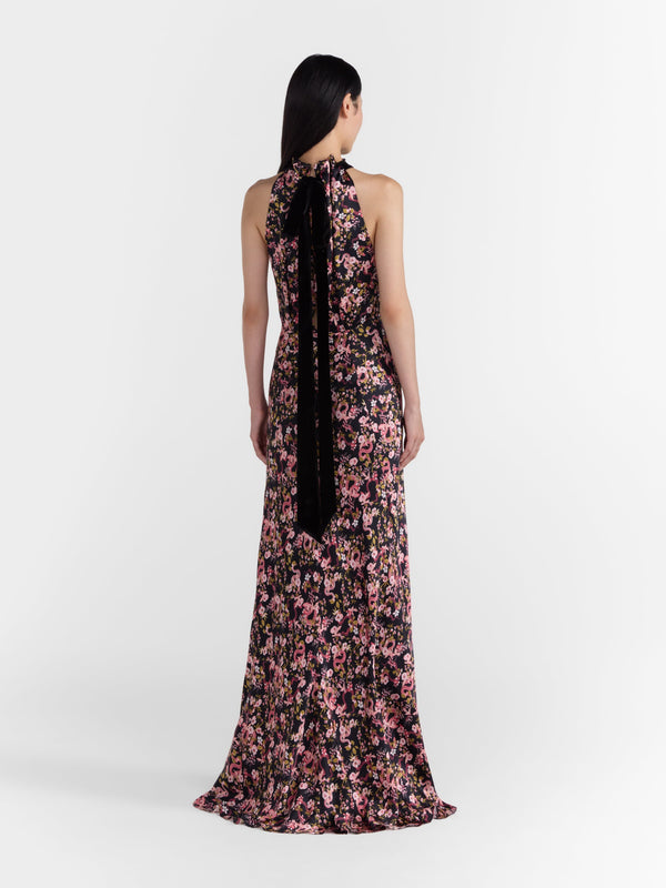 Saloni Michelle Dress Noir Hidden Ophidian