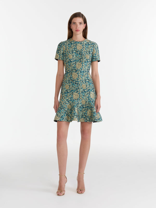 Saloni Min D Dress In Callaina