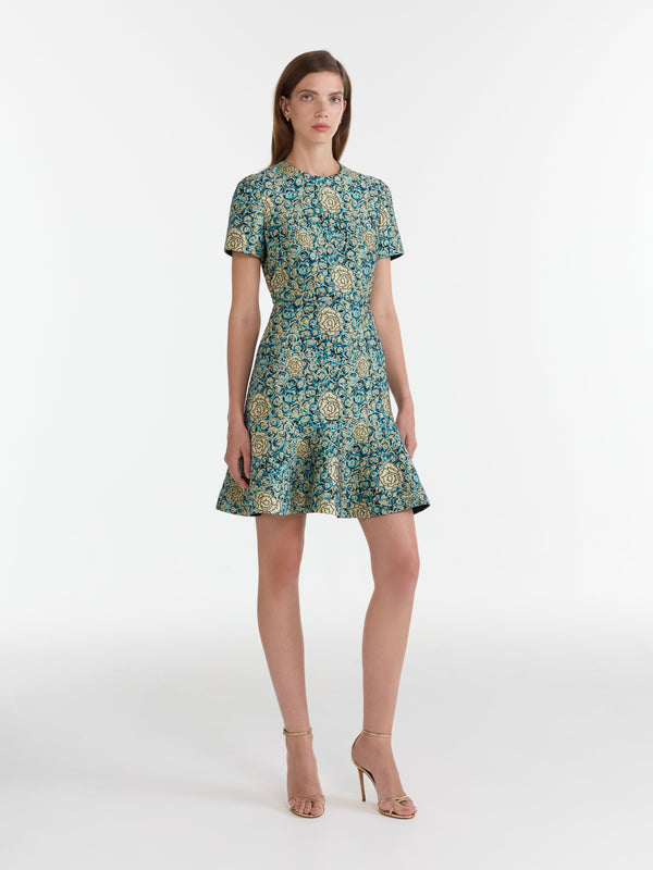 Saloni Min D Dress In Callaina