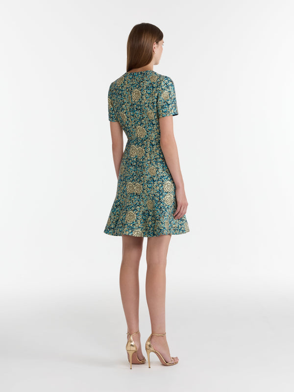 Saloni Min D Dress In Callaina