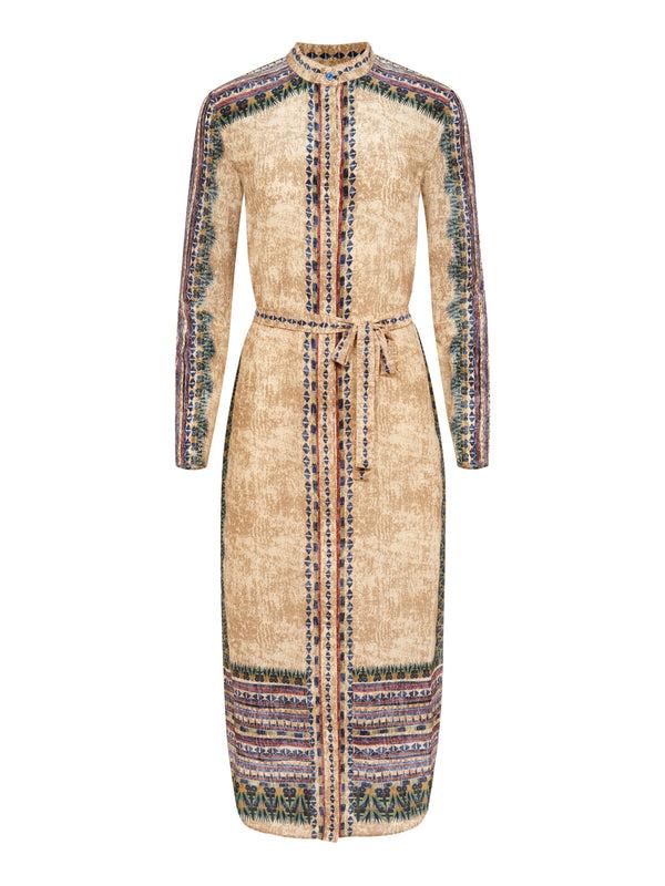 saloni Molly D Dress in Mandisa Stripe