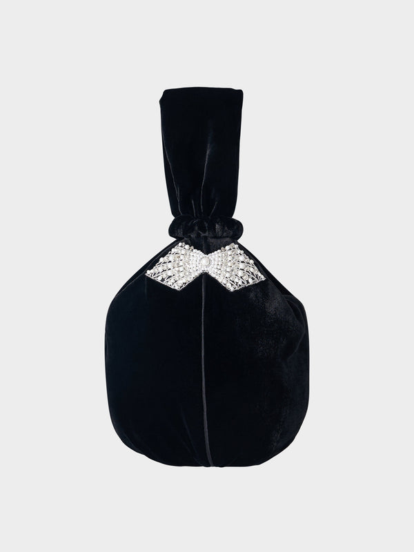 saloni Pori Bag in Black