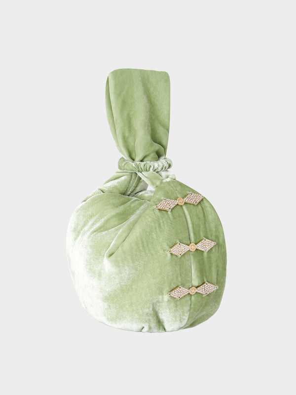 Saloni Pori Bag In Light Jade
