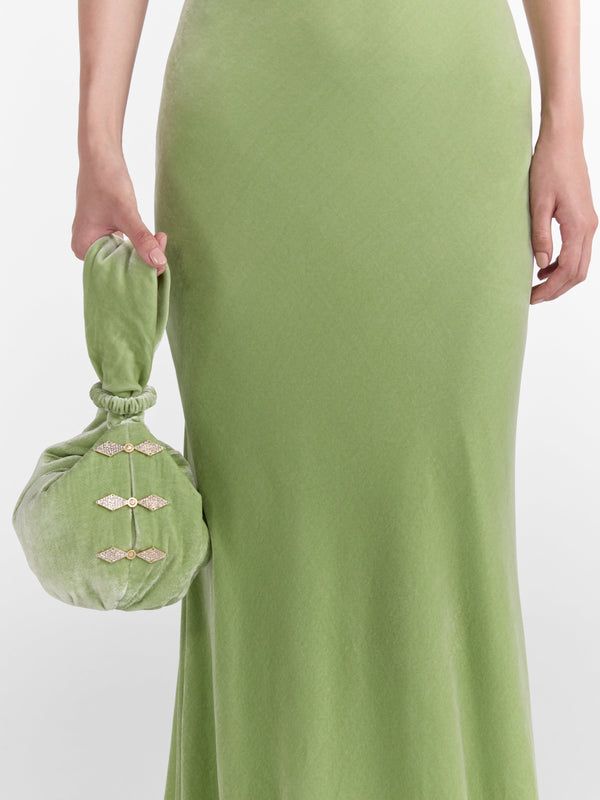 Saloni Pori Bag In Light Jade