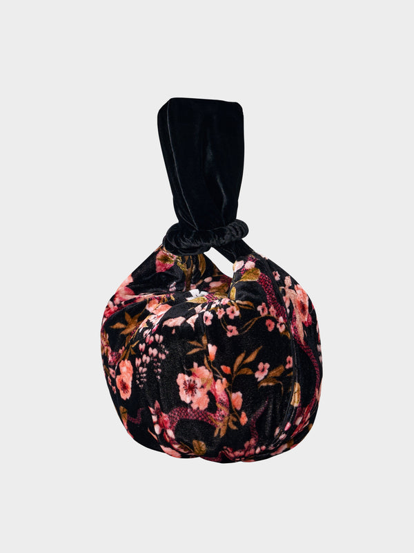 Saloni Pori Bag In Noir Hidden Ophidian