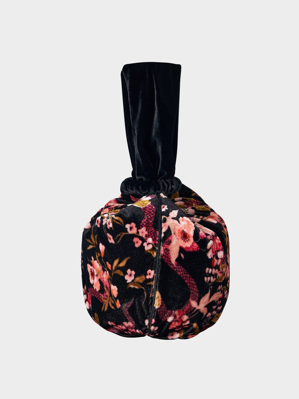 saloni Pori Bag in Noir Hidden Ophidian