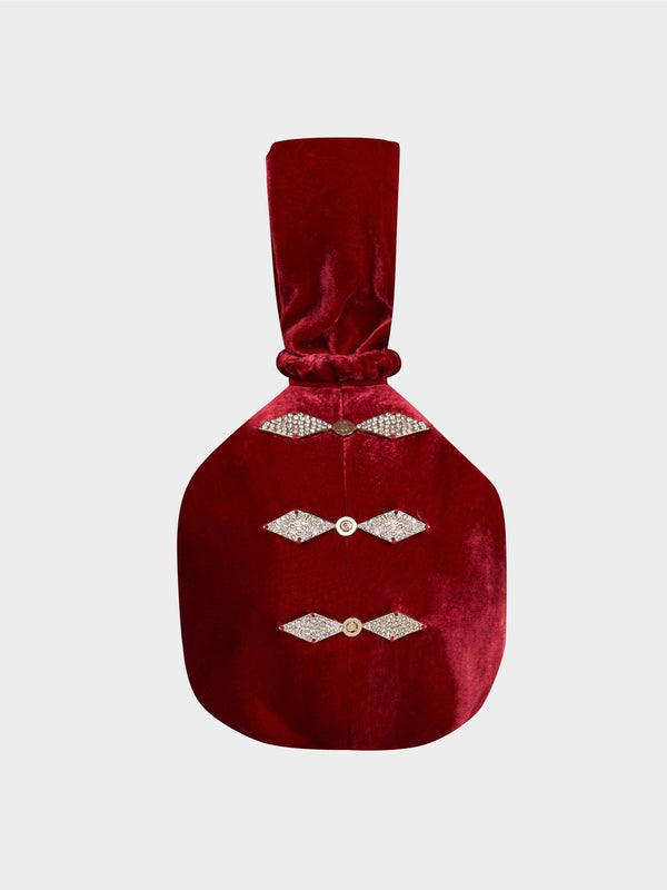 saloni Pori Bag in True Red