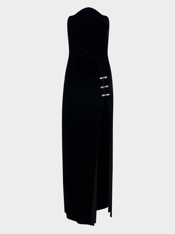 saloni Souza Dress in Black