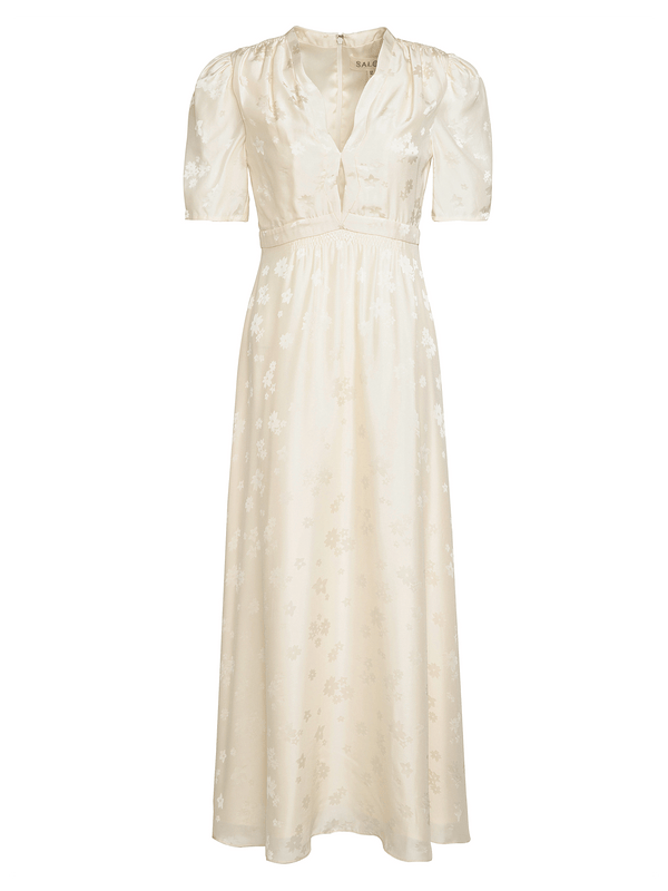 saloni Tabitha Dress in Tusk