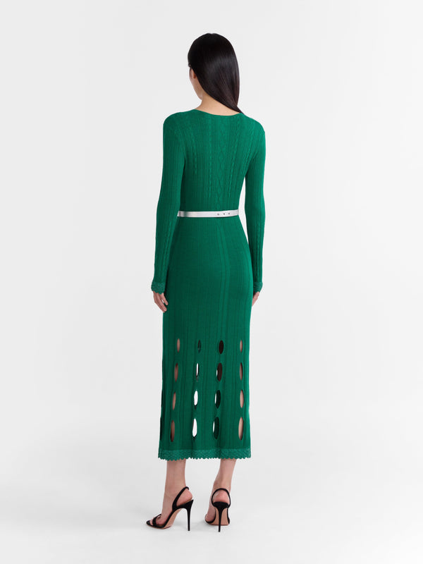 Saloni Venyx Shell Belt Silver