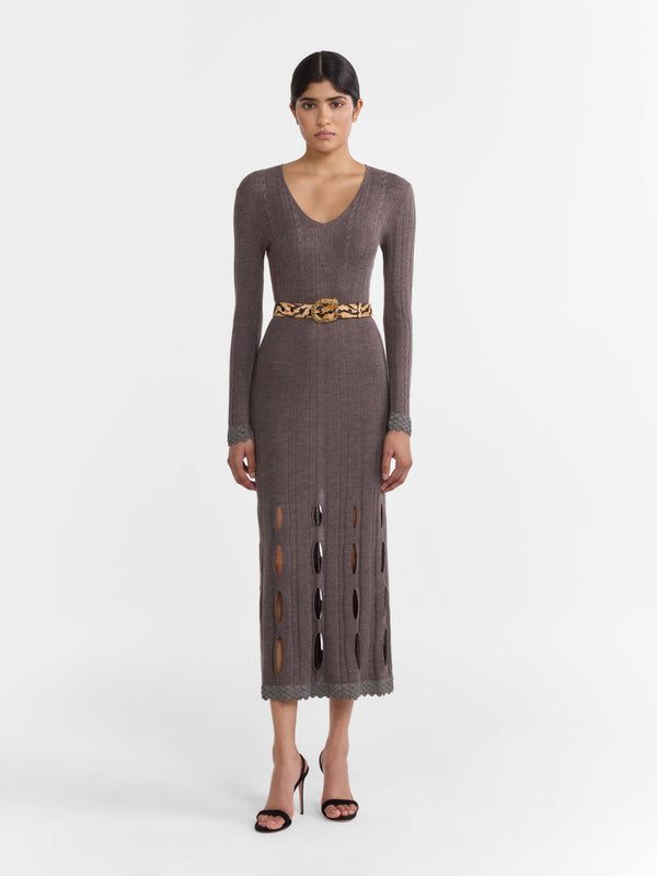 Saloni Venyx Tiger Belt Gold Tiger