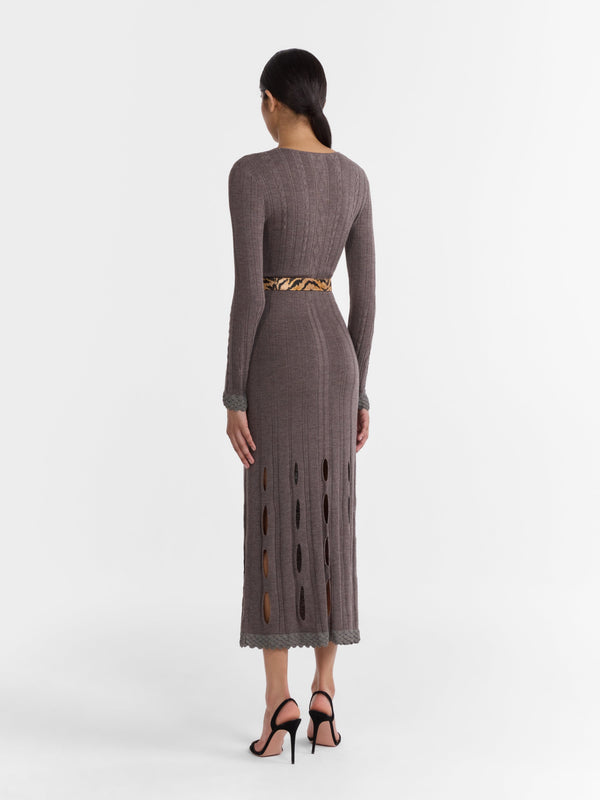 Saloni Venyx Tiger Belt Gold Tiger