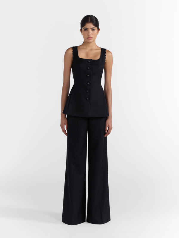 Saloni Walli Trouser In Black