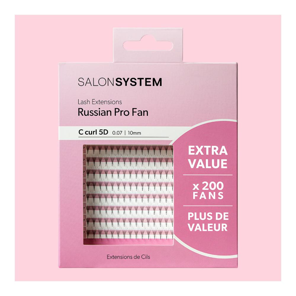 salonsystem Extra Value ProFan 5D C Curl 0.07 10mm