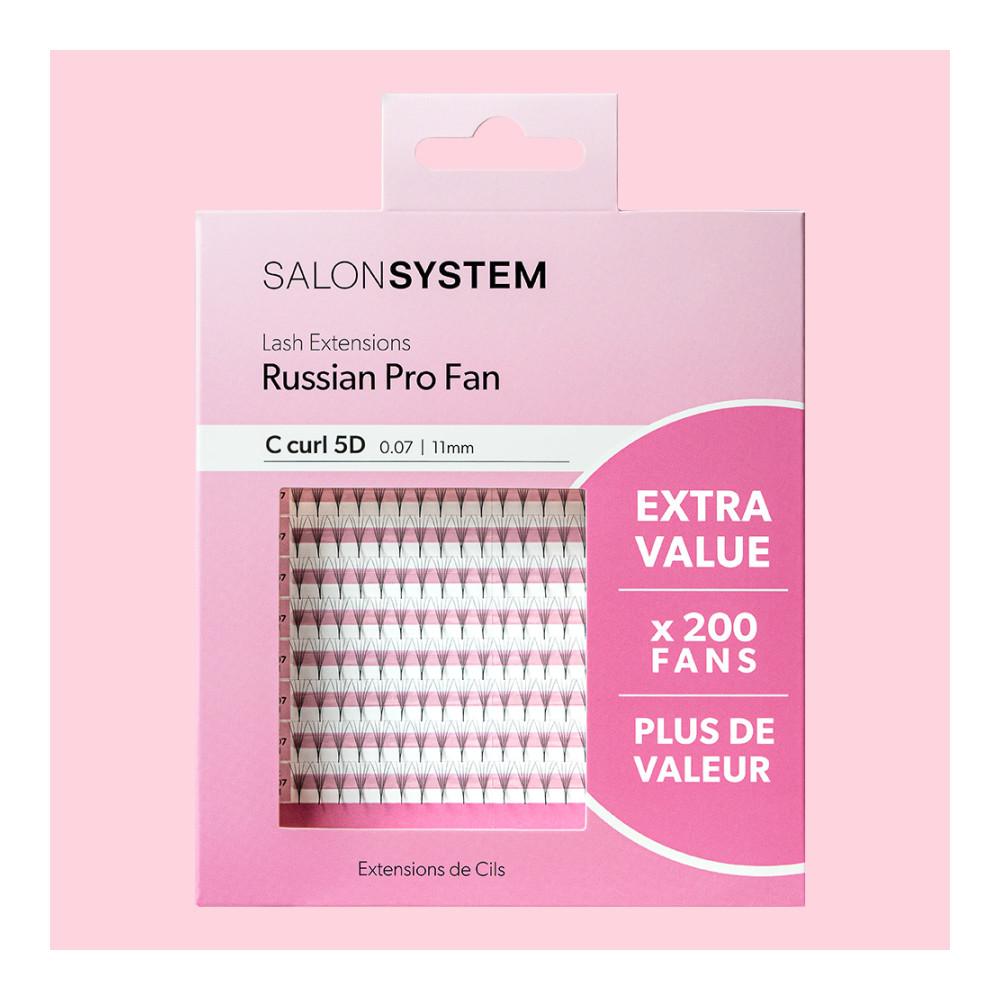 salonsystem Extra Value ProFan 5D C Curl 0.07 11mm