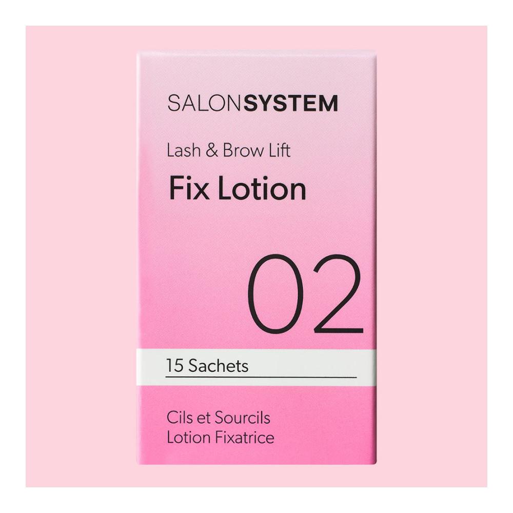 salonsystem Lash & Brow Lift - Fix Lotion Sachet