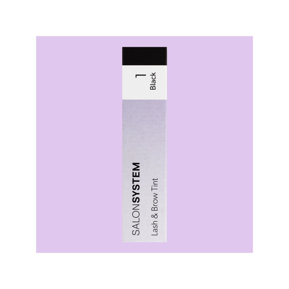 Salonsystem Lash & Brow Tint - Black 15ml