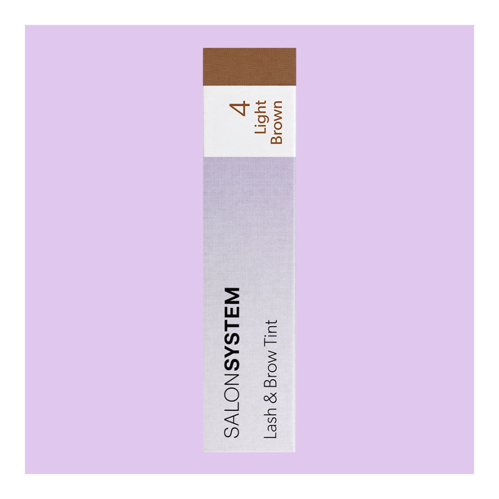 Salonsystem Lash & Brow Tint - Light Brown 15ml