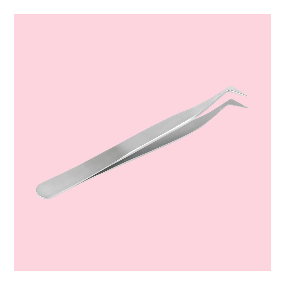 salonsystem Lash Extensions Tweezer Angled