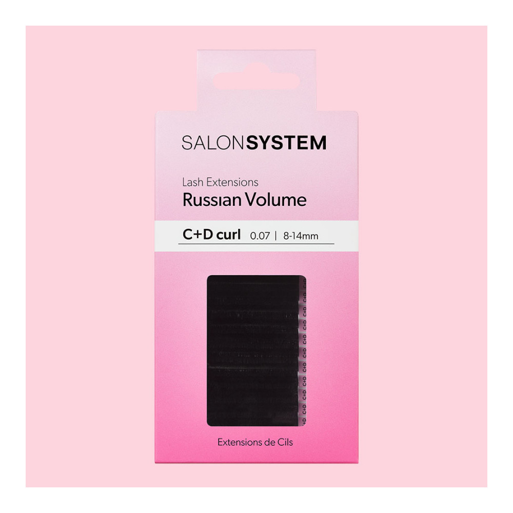 salonsystem Russian Volume C+D-Curl 0.07 8-14mm