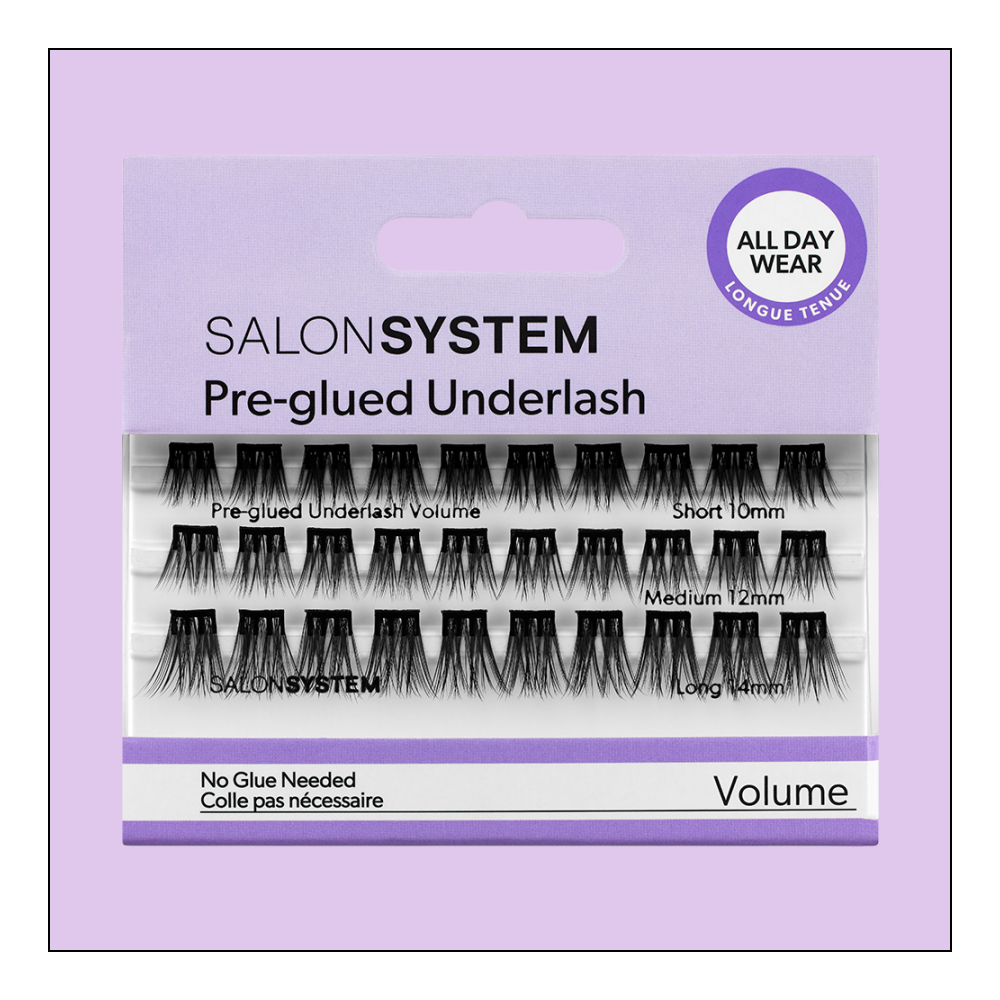 salonsystem Underlash Pre-Glued Volume Mixed Length