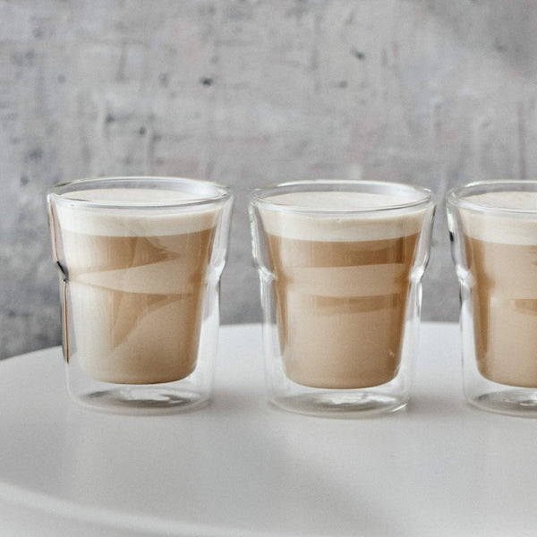 Salt & Pepper Brew Double Wall Latte Glasses 240mL - Set Of 8