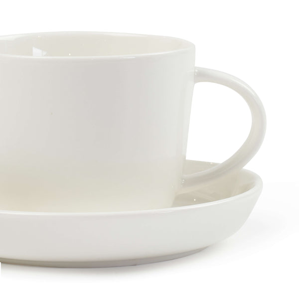 Salt & Pepper Canteen Espresso Cups & Saucers 170mL - Set Of 6