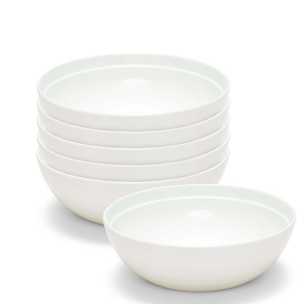 salt & pepper Edge Breakfast Bowls 16 x 5.5cm - Set of 6