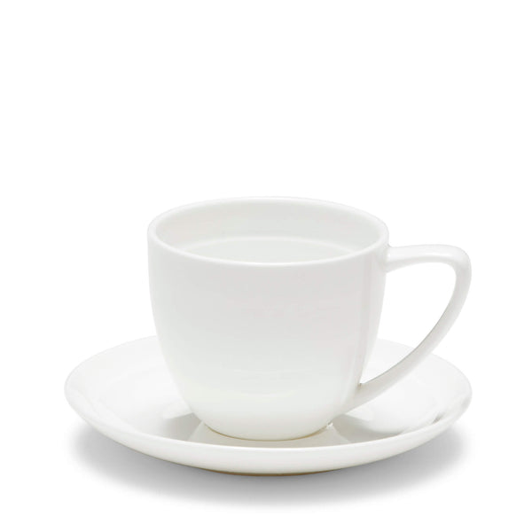Salt & Pepper Edge Espresso Cups & Saucers 100mL - Set Of 6