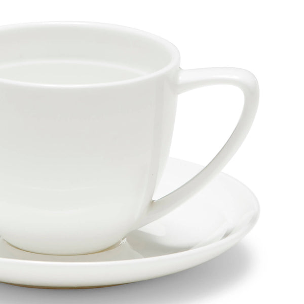 Salt & Pepper Edge Espresso Cups & Saucers 100mL - Set Of 6