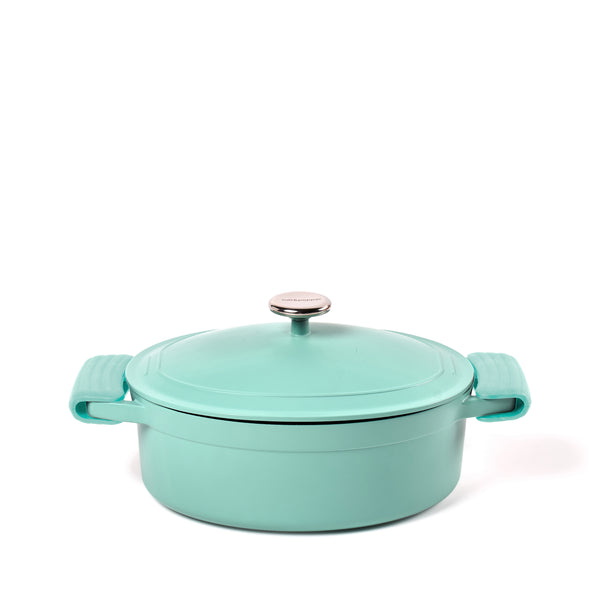 salt & pepper Gourmet Oval Diecast Casserole Dish 33.5 x 27cm