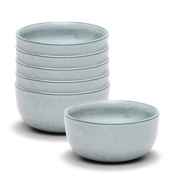 salt & pepper Relic Breakfast Bowls 14 x 7cm - Set of 6